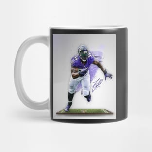 Terrell Suggs Baltimore Sports Art Mug